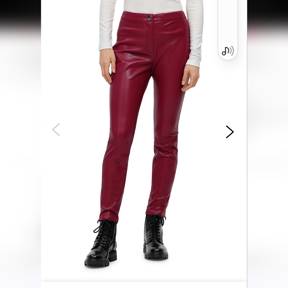 New HUGO Boss vegan leather pants
